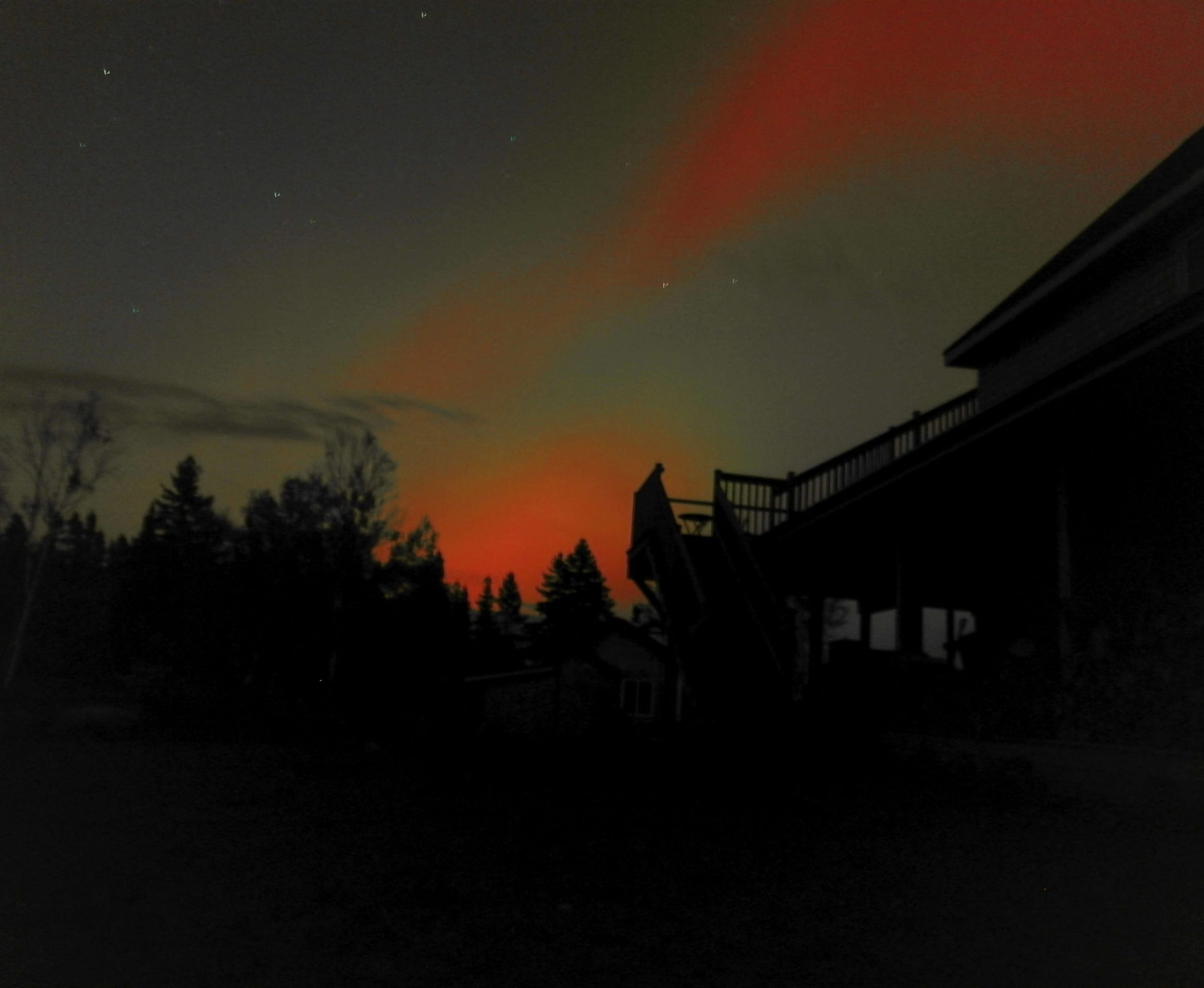 Northern Lights - Aurora Borealis at the North Shore Retreat, Stargazing at its best